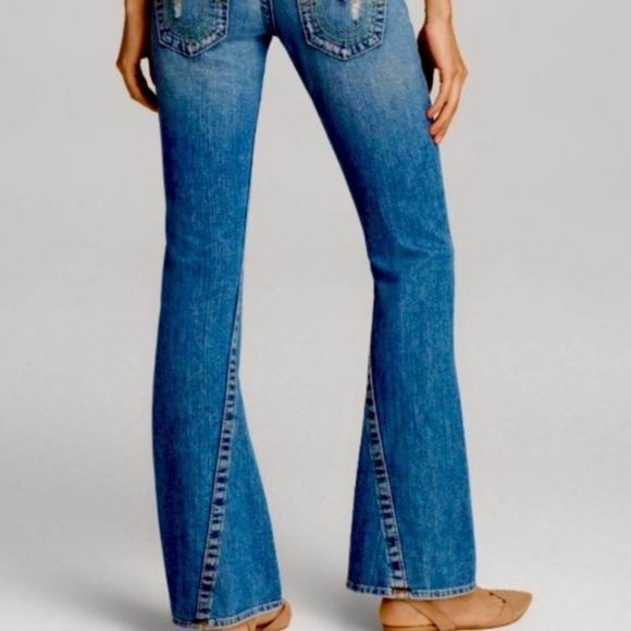 True religion low rise bootcut flare jeans - Picture 2 of 7